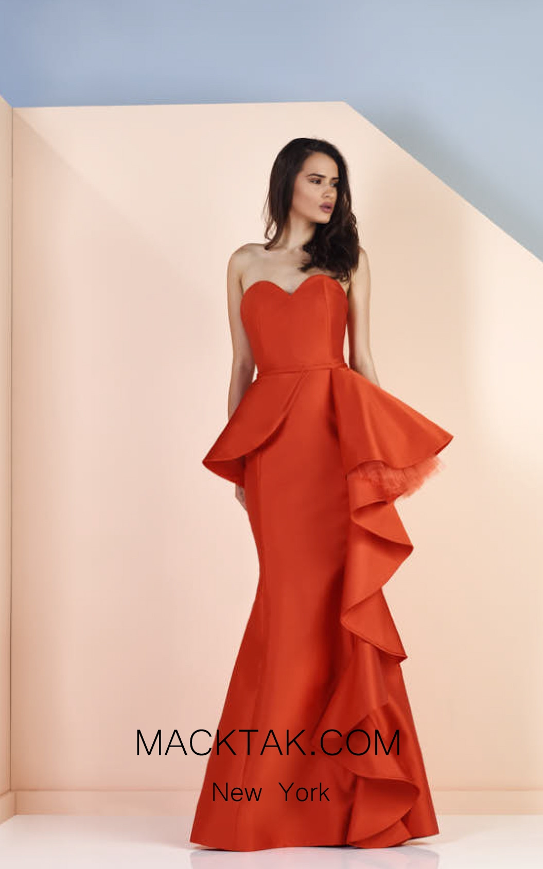 Edward Arsouni SS0122 Front Evening Dress