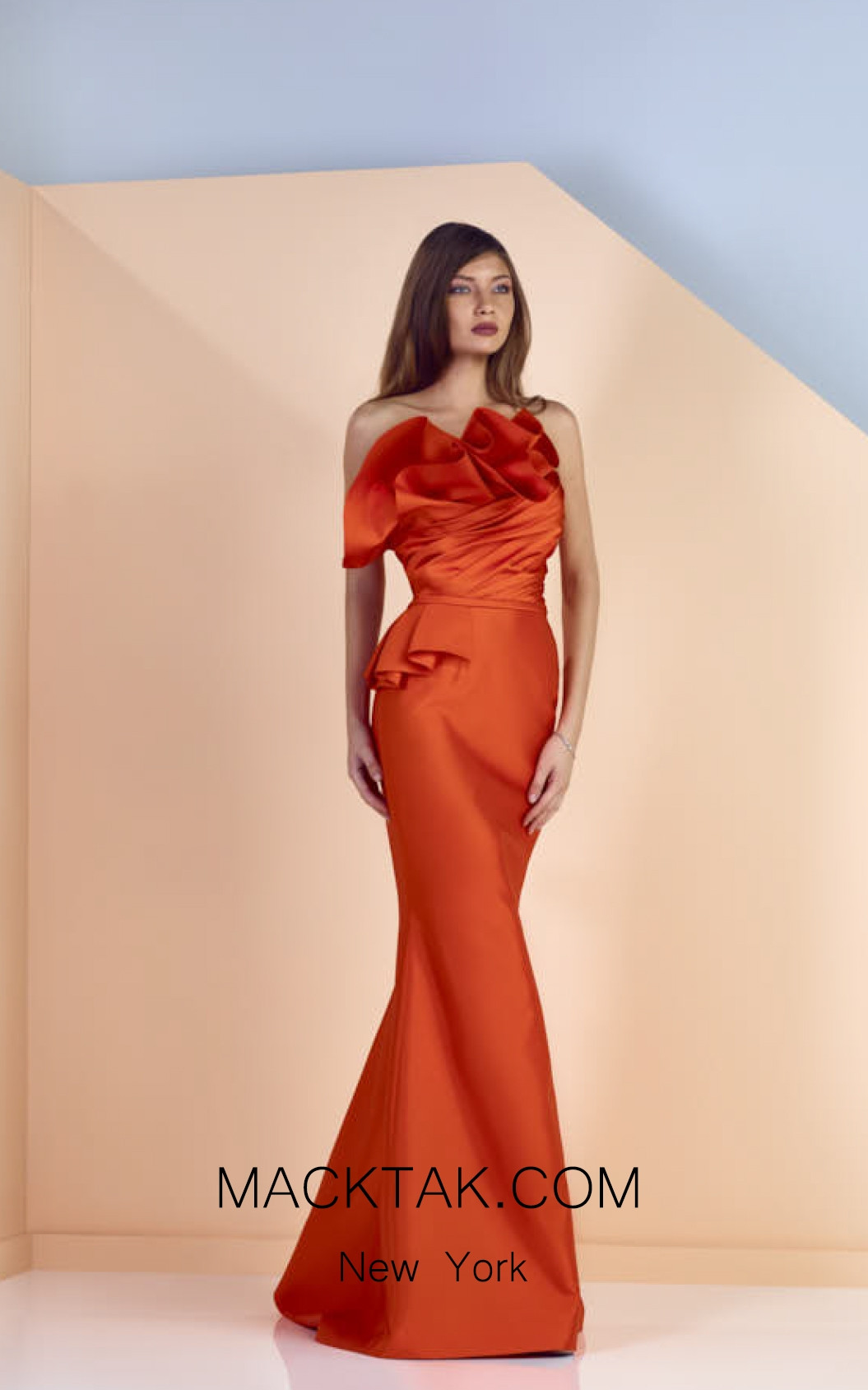 Edward Arsouni SS0125 Front Evening Dress
