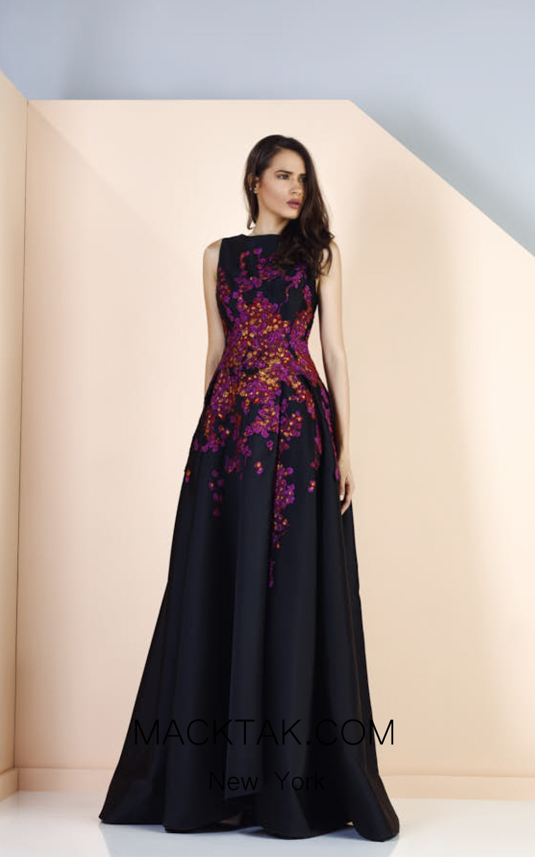Edward Arsouni SS0163 Front Evening Dress