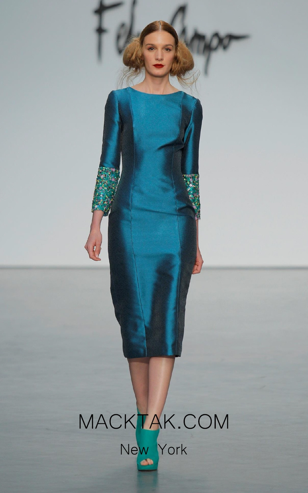 Fely Campo 18130 Front Dress