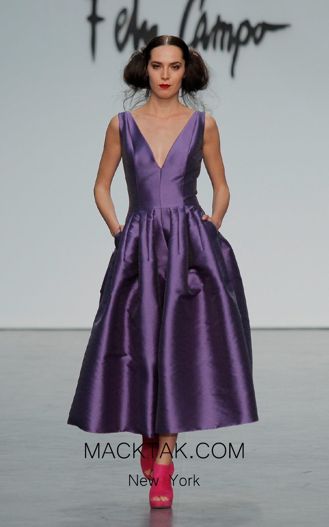 Fely Campo 18132 Front Dress