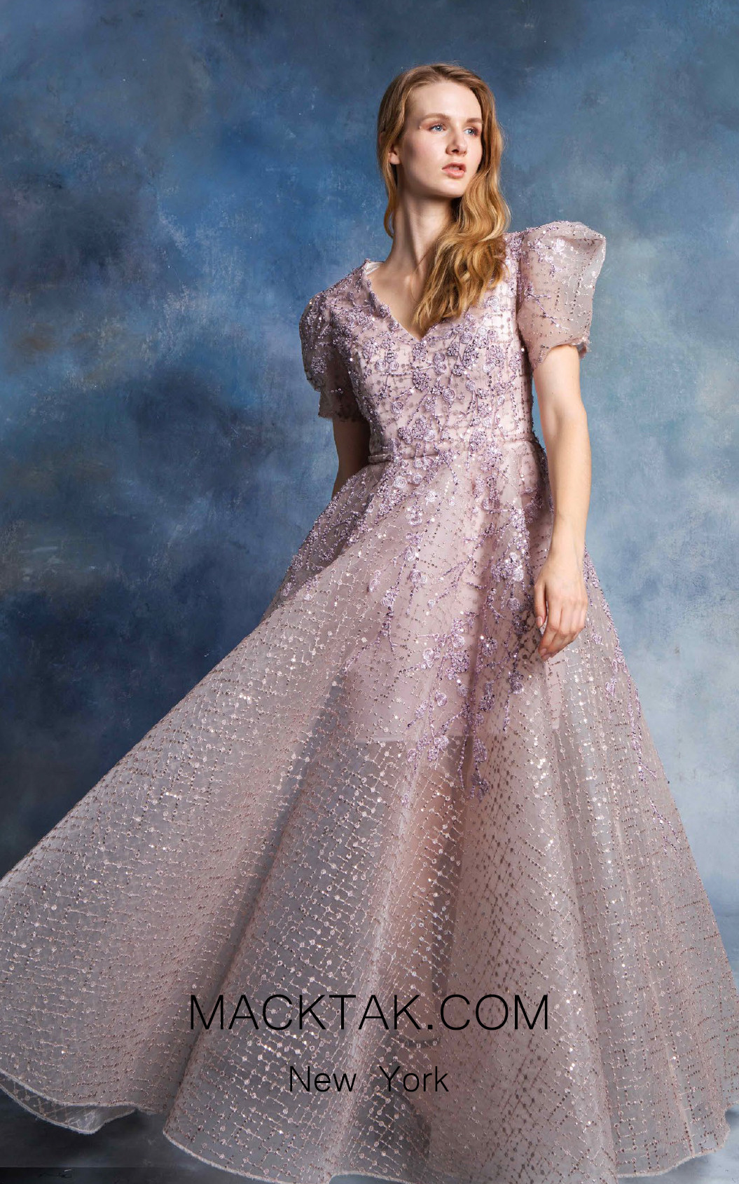 In Couture By Kiwi 4730 Mauve Front Dress