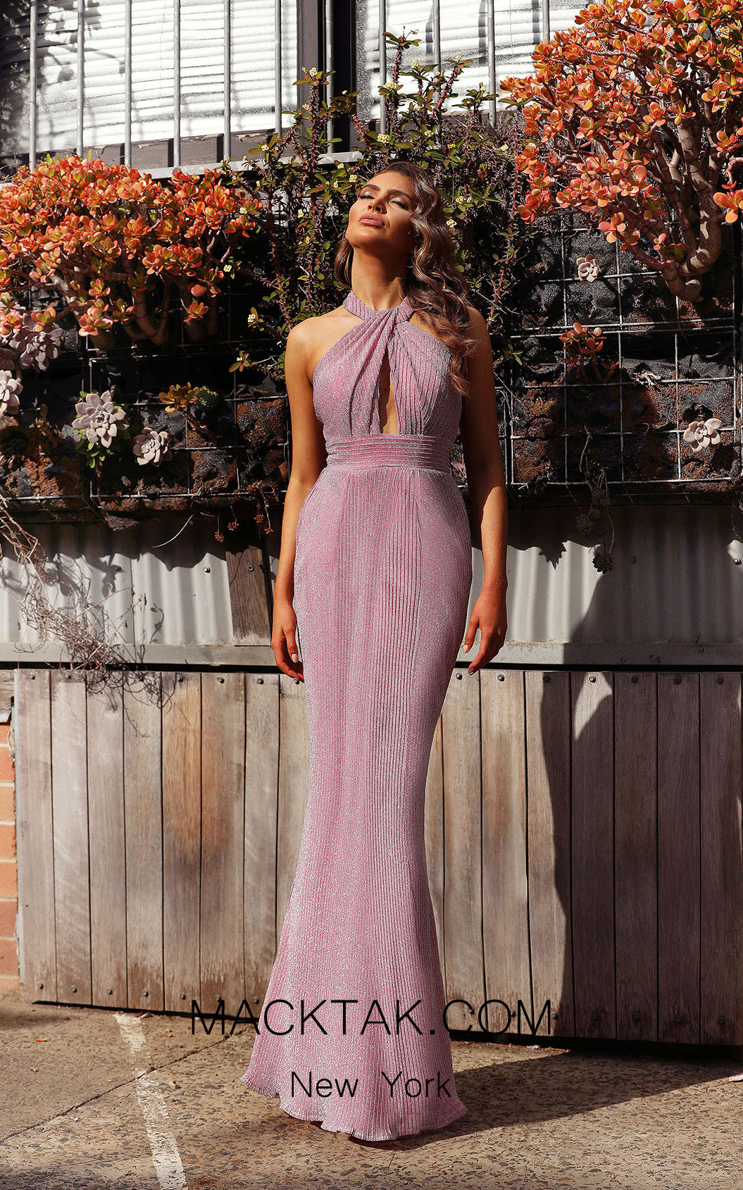 Jadore JX3014 Pink Front Dress