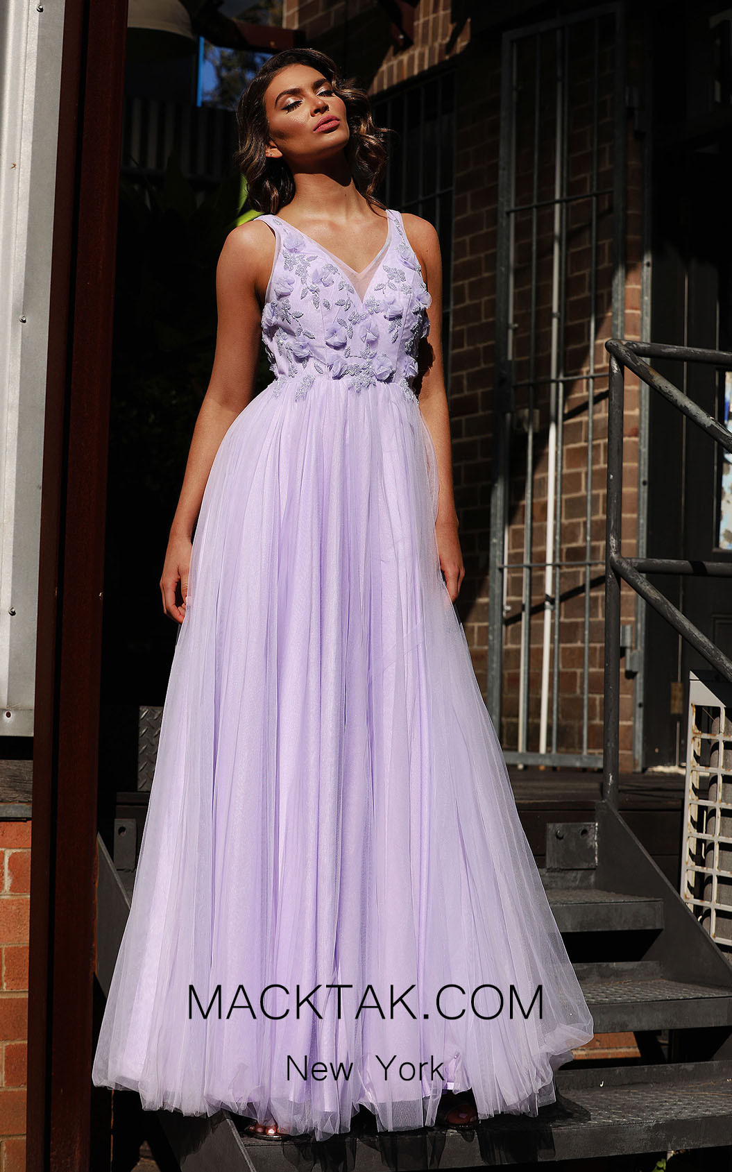 Jadore JX3030 Lilac Front Dress