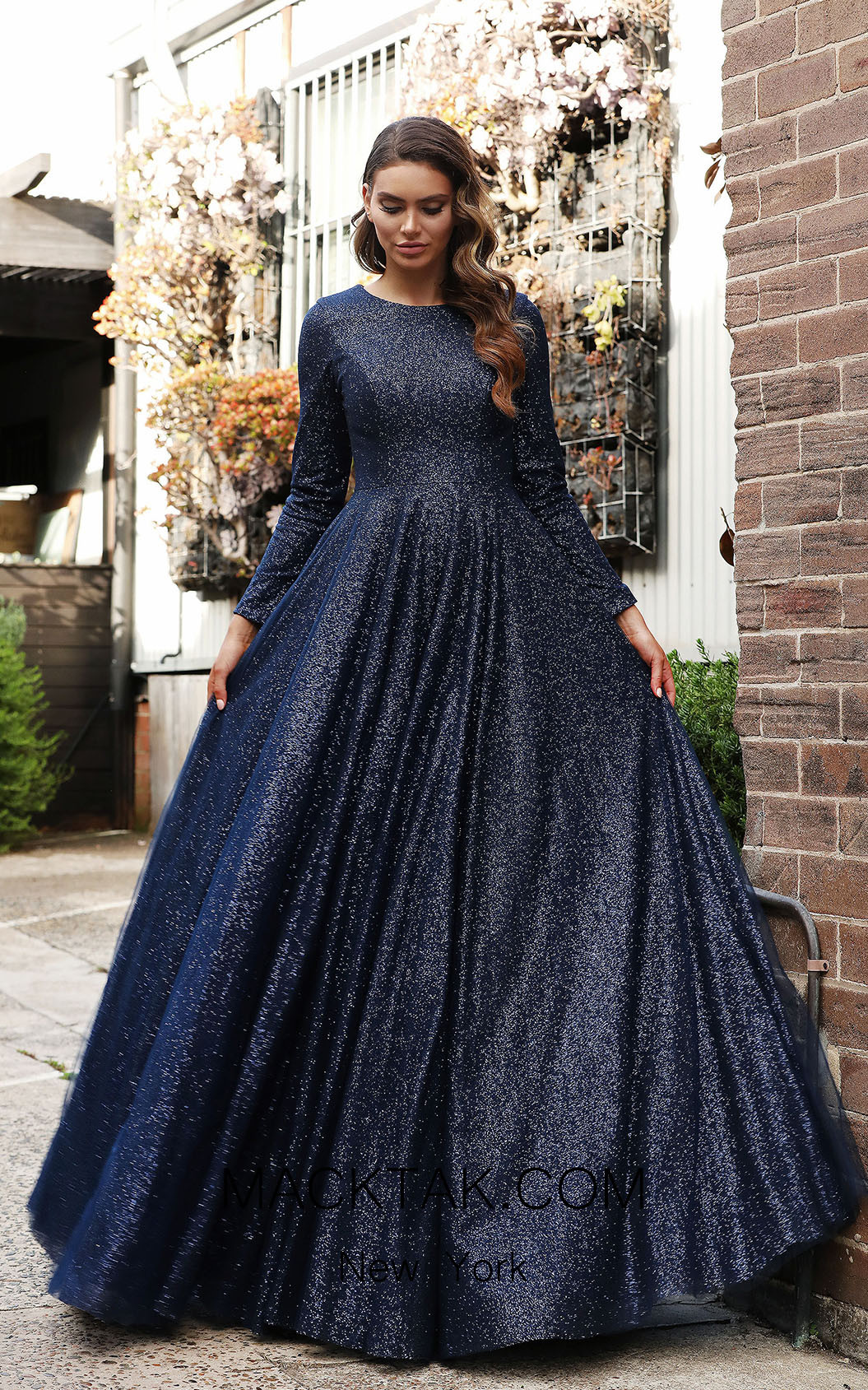 Jadore Australia JX3087 Navy Front Dress