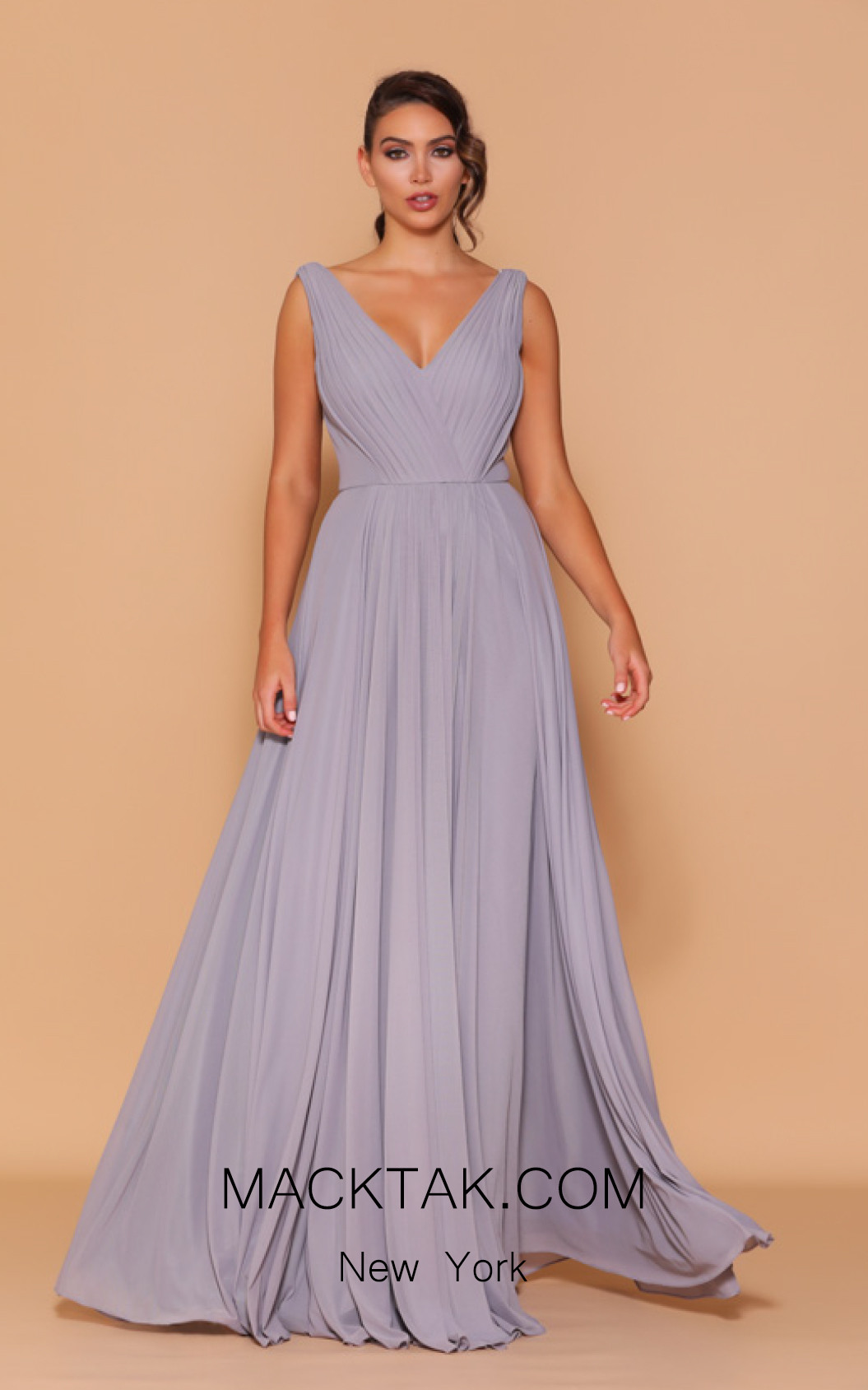 Jadore Les Demoiselle LD1109 Ice Smoke Front Dress