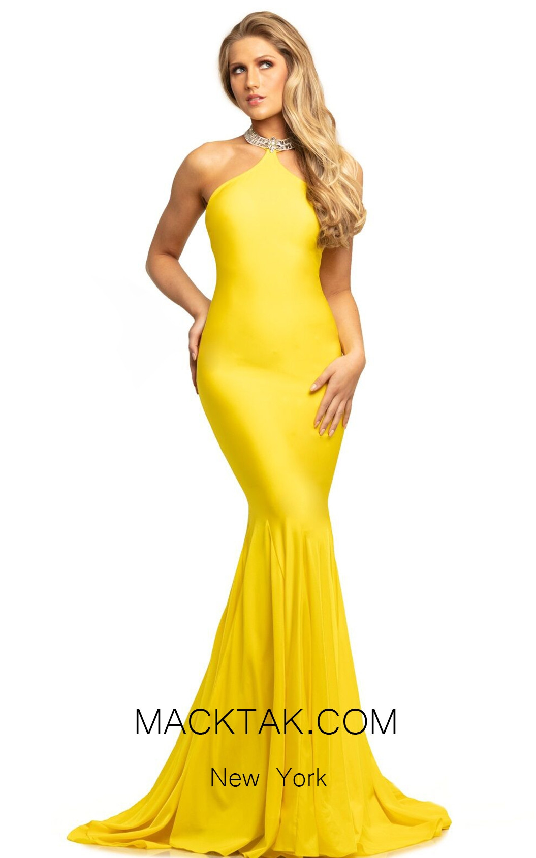 Johnathan Kayne 9212 Canary Front Dress