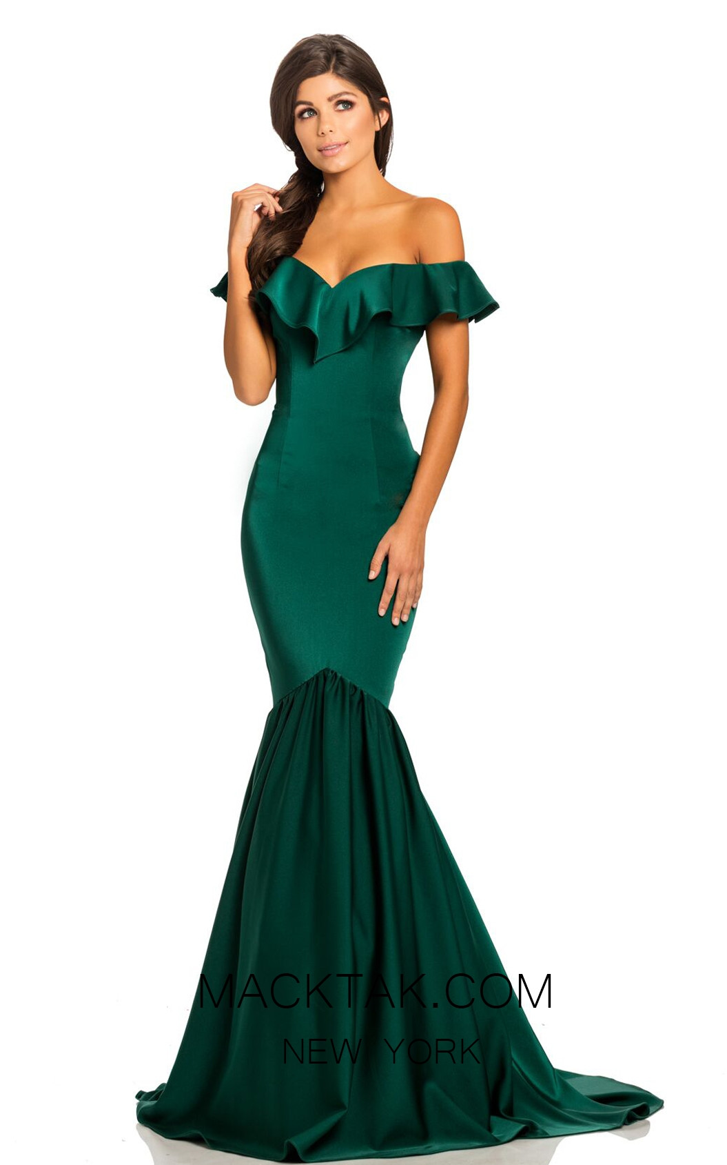 Johnathan Kayne 8032 Emerald Front Dress