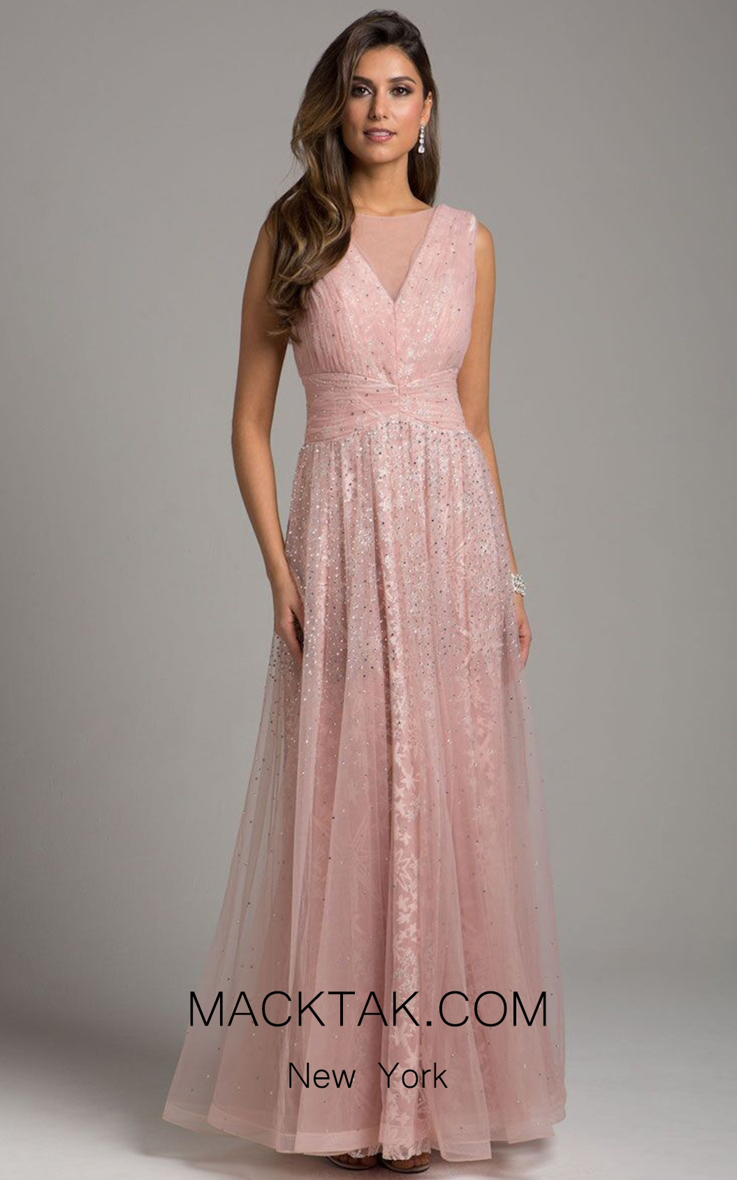 Lara 29963 Blush Front Dress