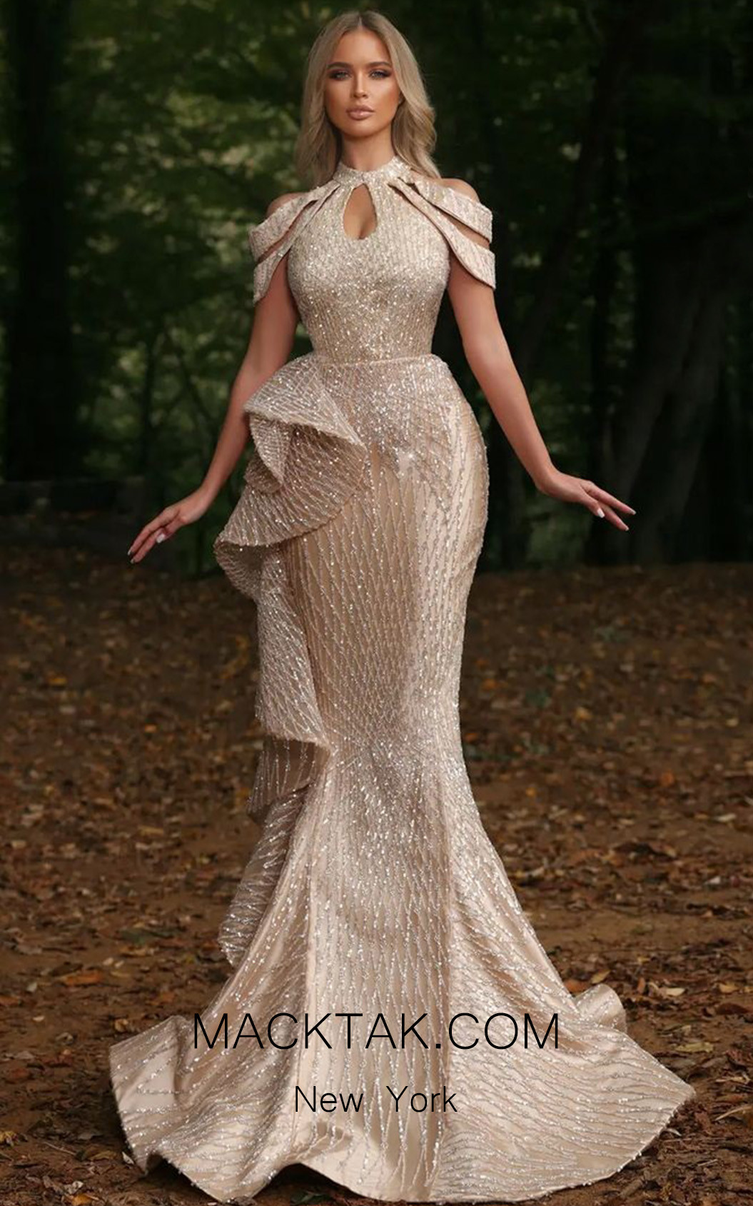 Macktak Front Dress