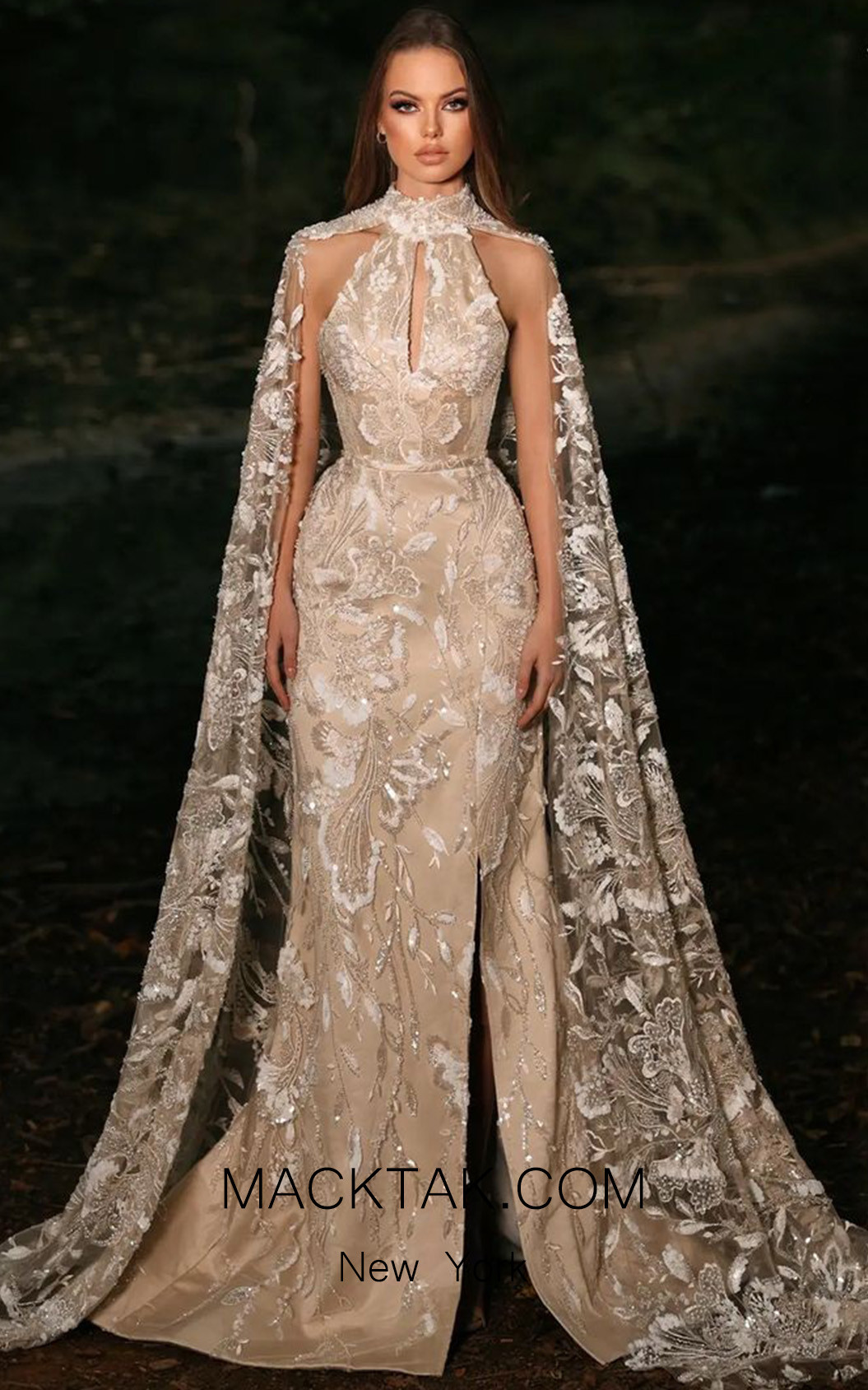 Macktak Front Dress