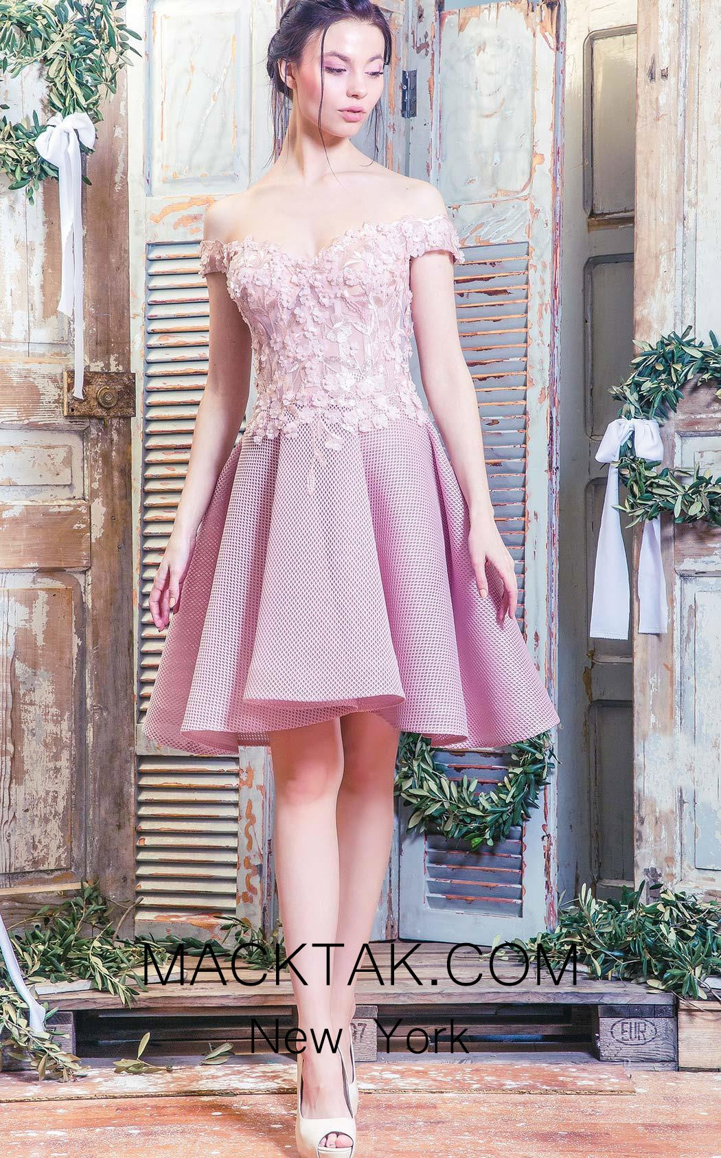 Missaki Couture 3505 Pink Front