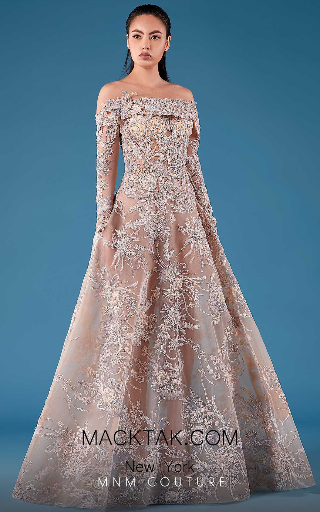 MNM Couture K3747 Front Dress