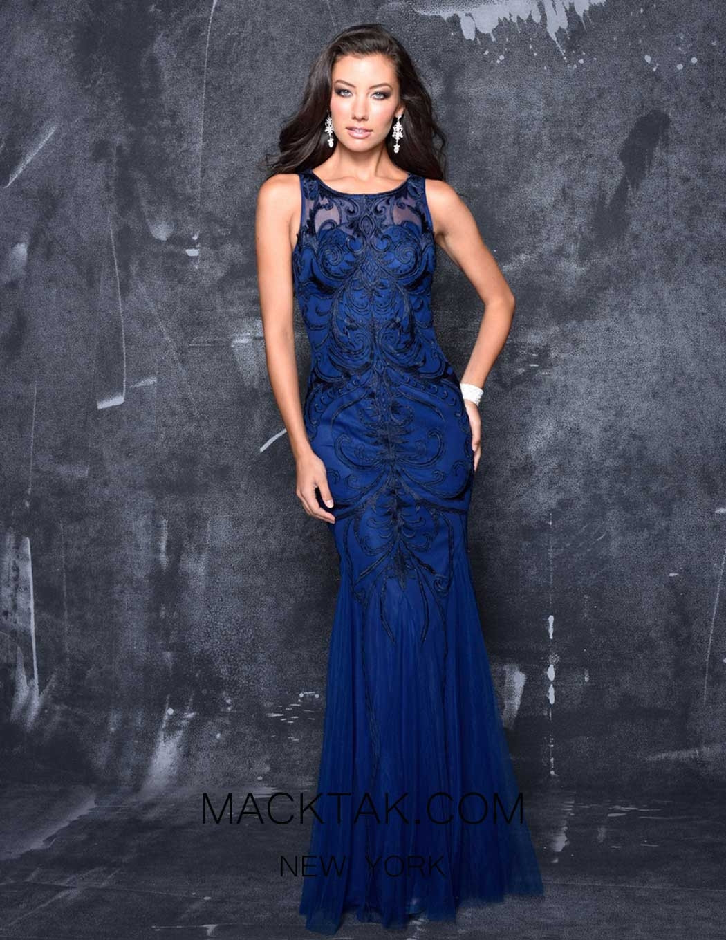 Nina Canacci 4134 Navy Front 