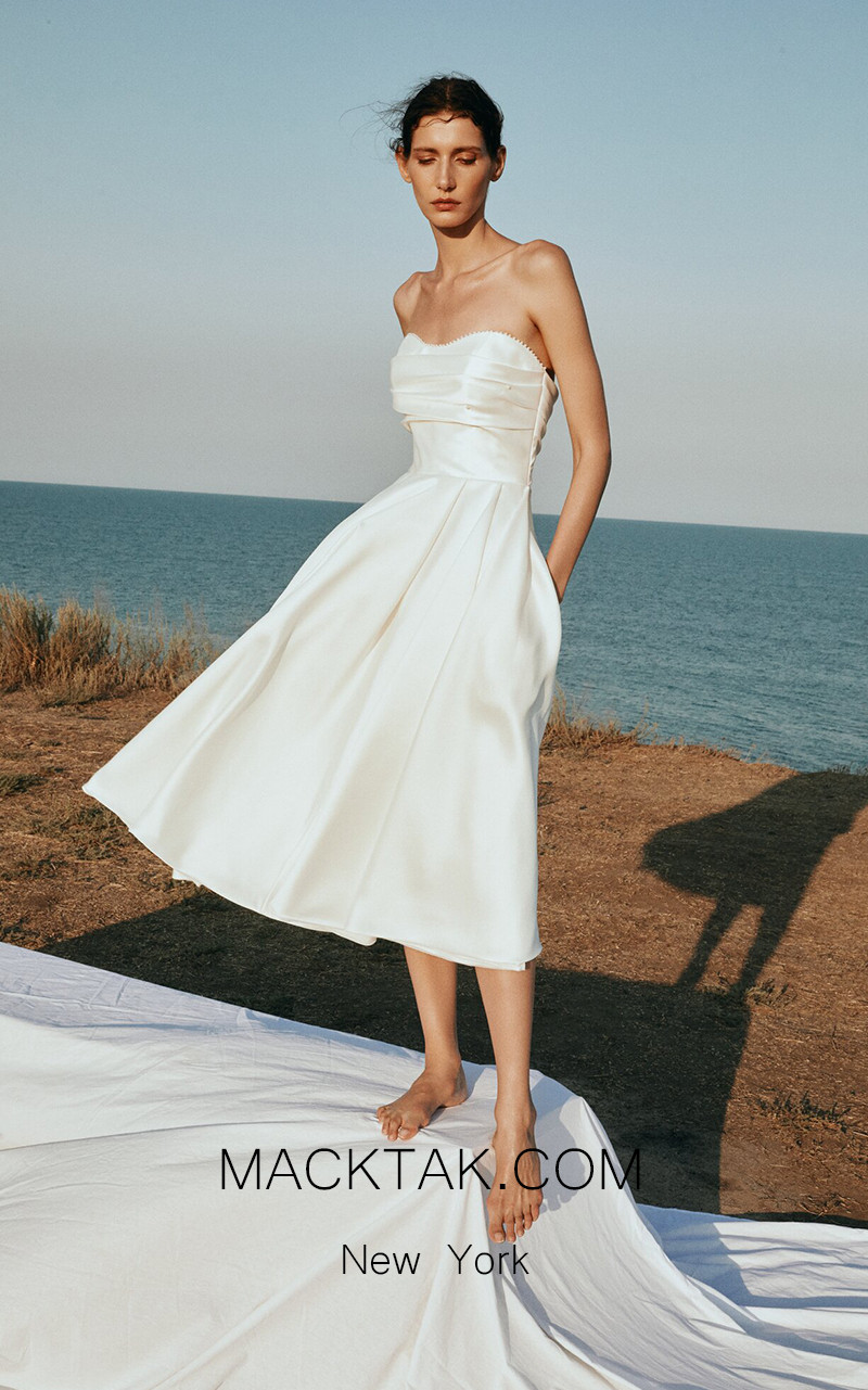 Pollardi Pearl Front Dress