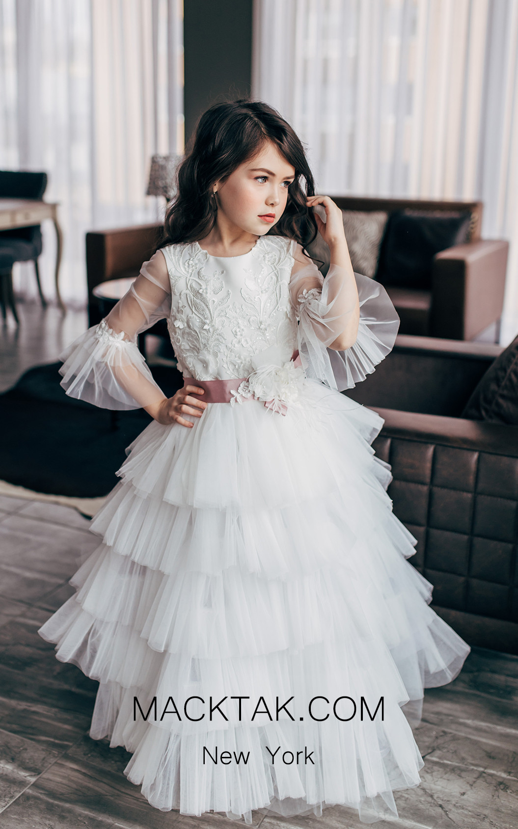Pollardi 2016 Ivory Front Dress