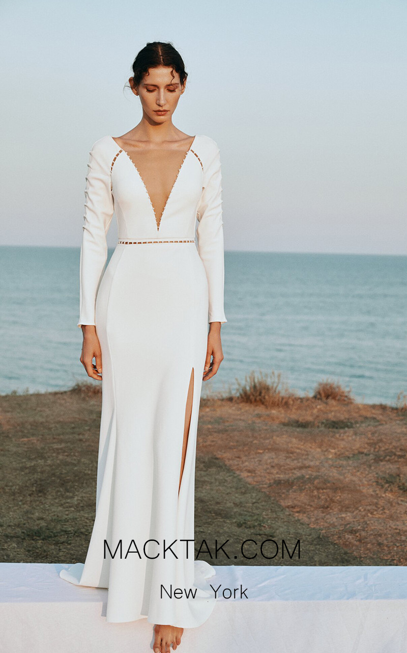 Pollardi Marine Front Dress