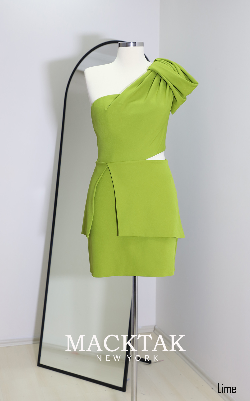 Renée Lime Front Dress
