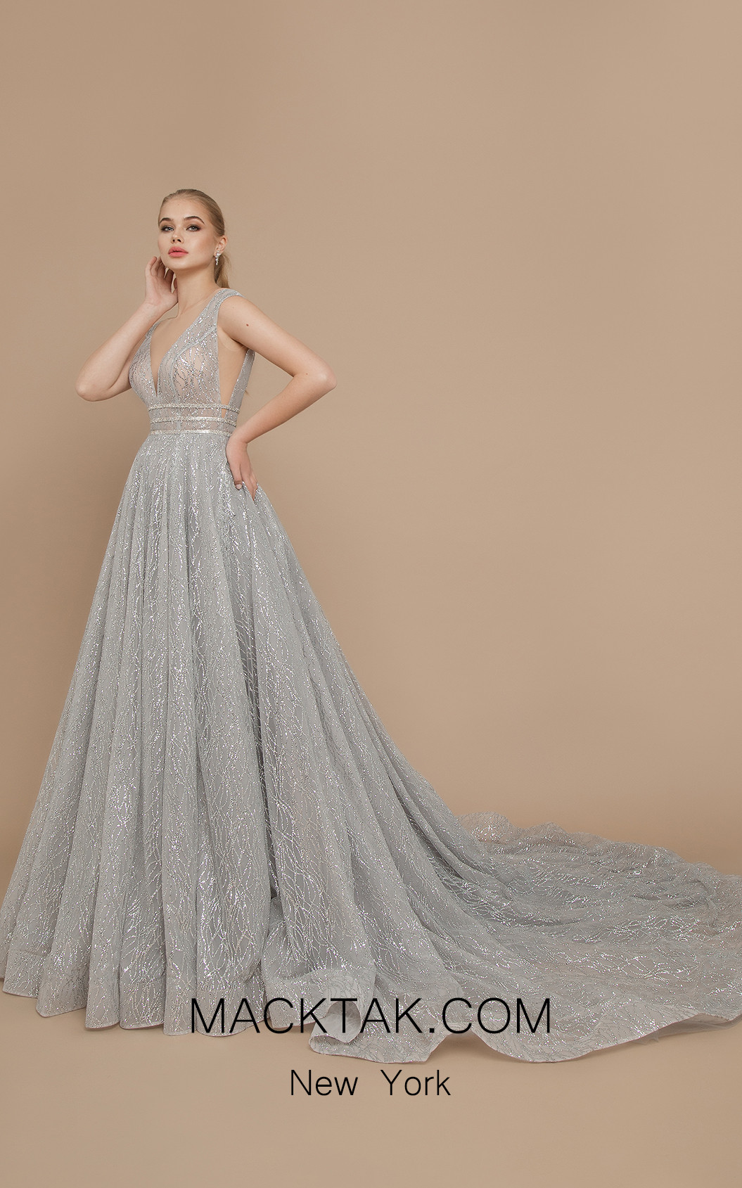 Ricca Sposa Silver Front Dress