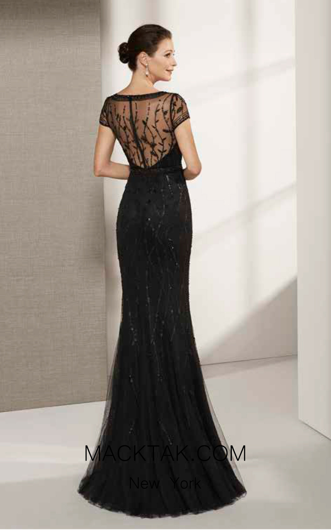 Rosa Clara Cocktail 3T204 Back Dress
