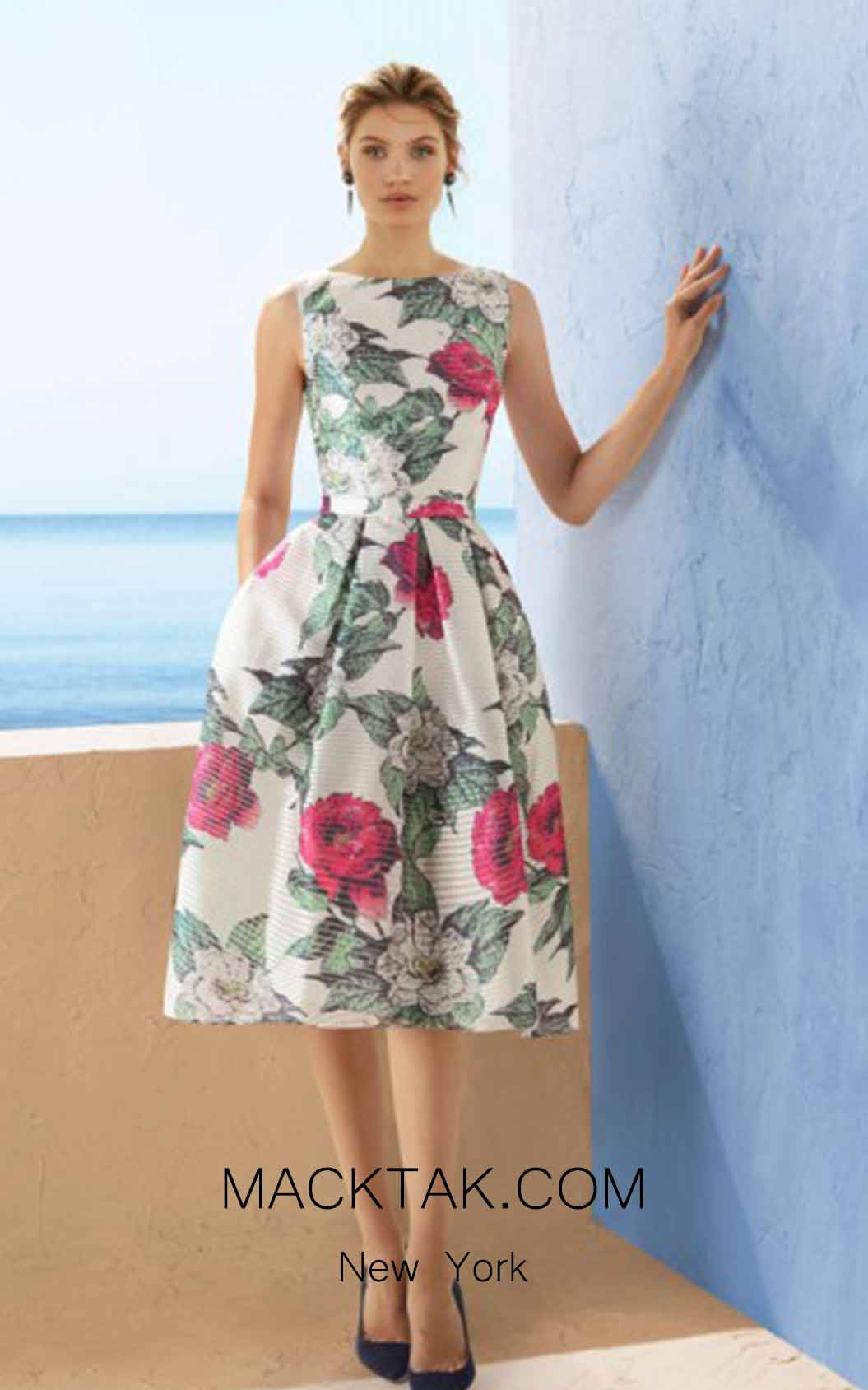 Rosa Clara Marfil 3J190 Front Dress