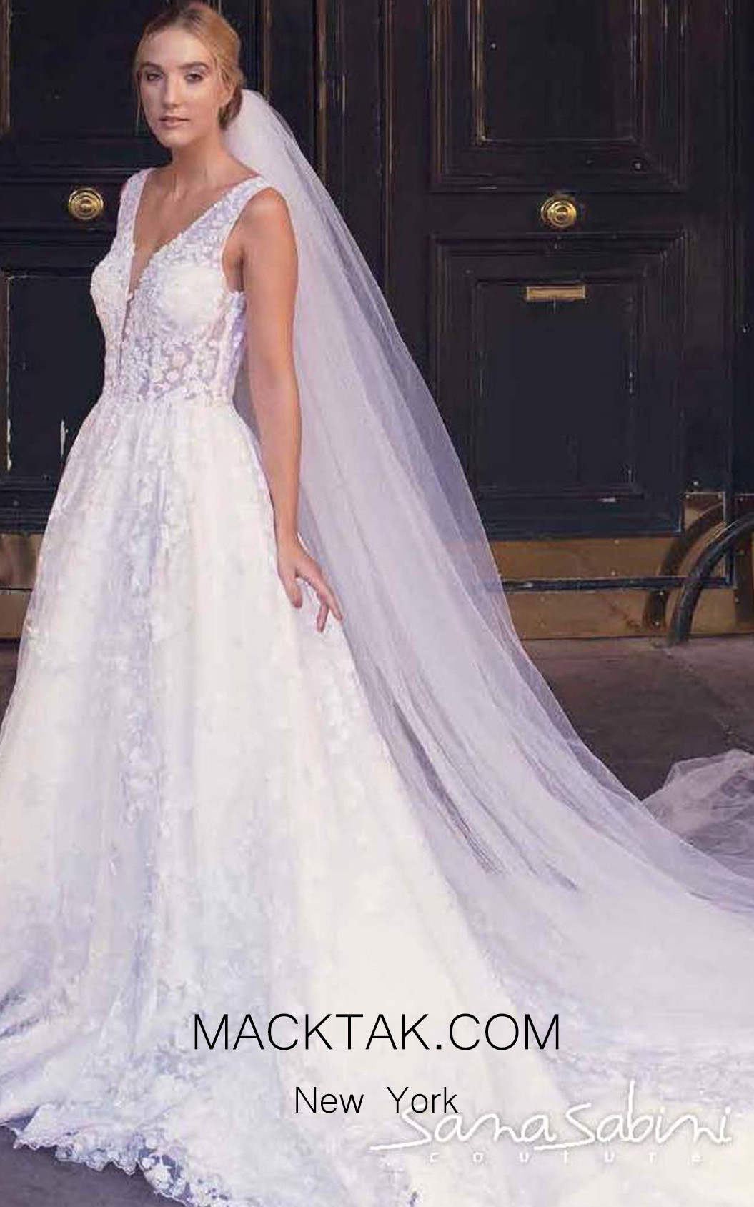 Sana Sabini 9282 Front Evening Dress