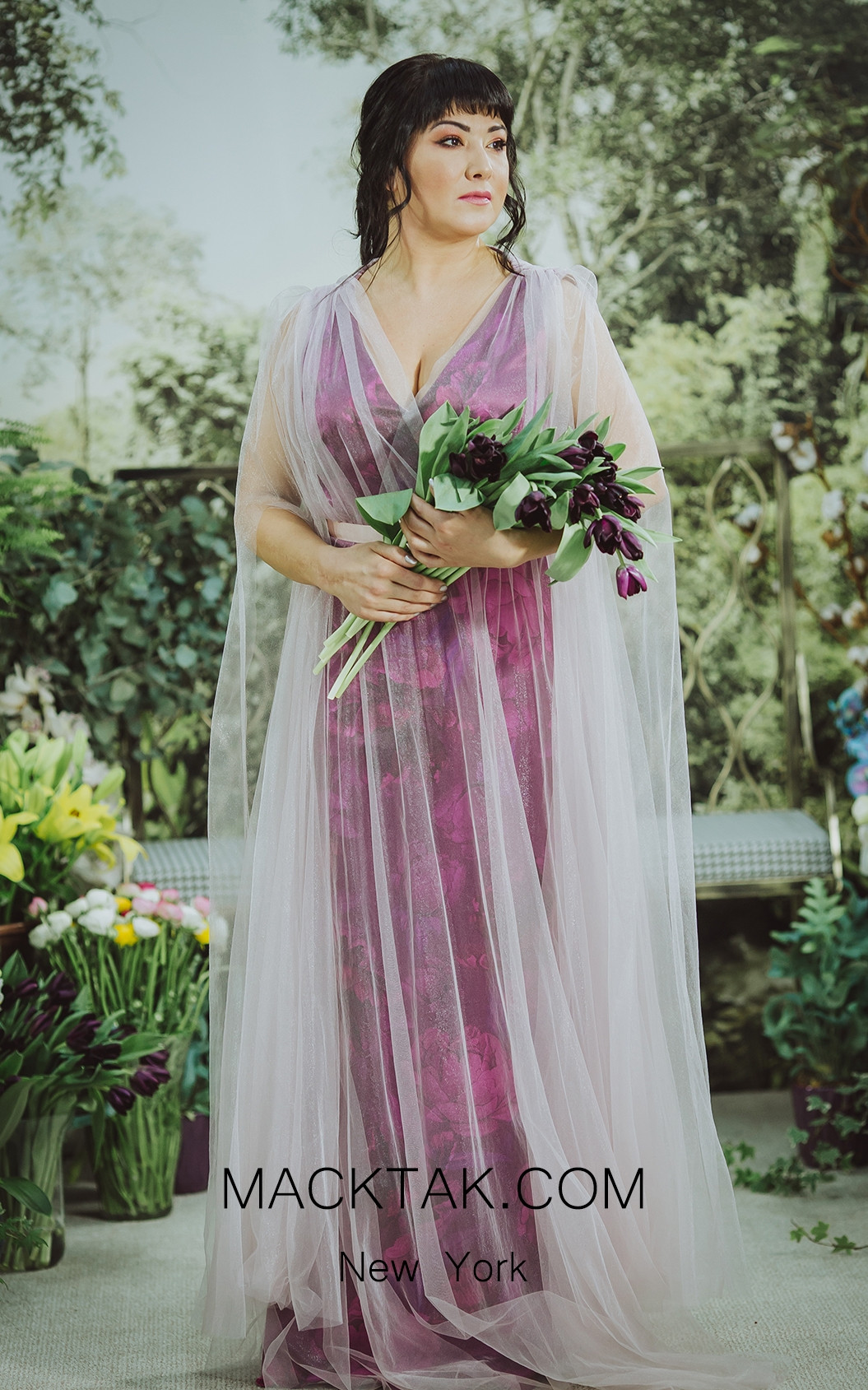 Sinestezic 0930 Front Evening Dress