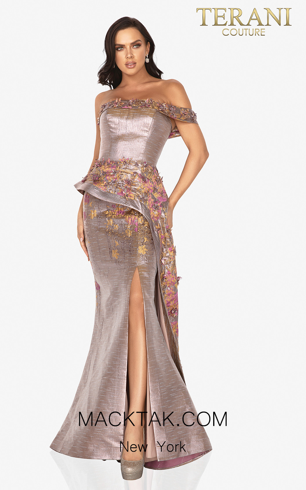 Terani 2011E2040 Amber Rose Front Dress