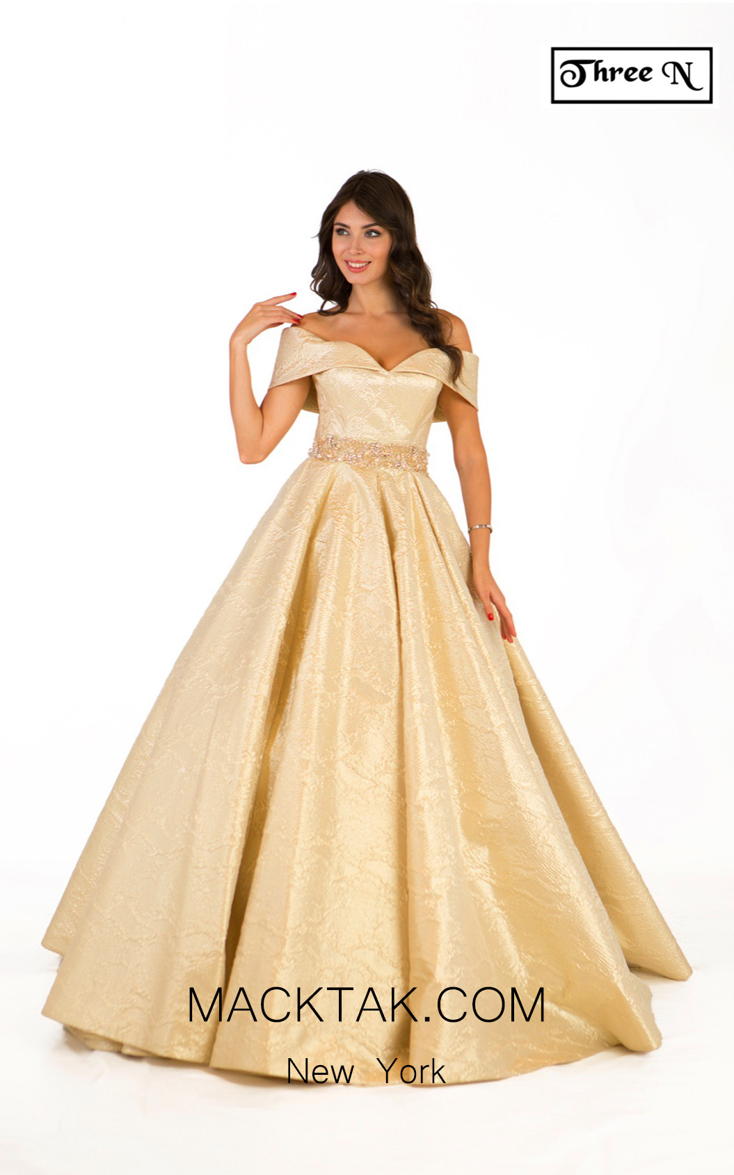 Three N 7217 Front Dress