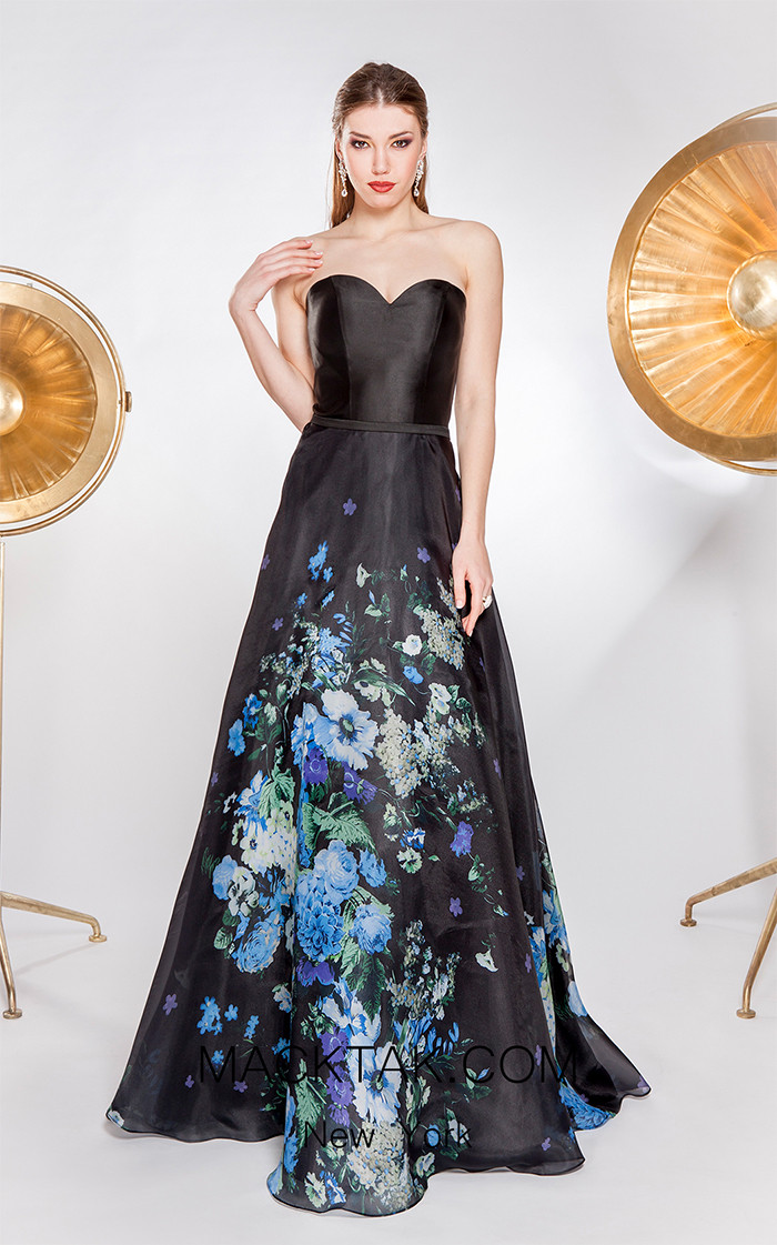 X & M Couture 49004 Front Evening Dress
