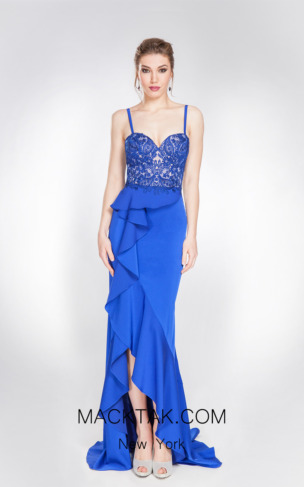 X & M Couture 49008 Front Evening Dress