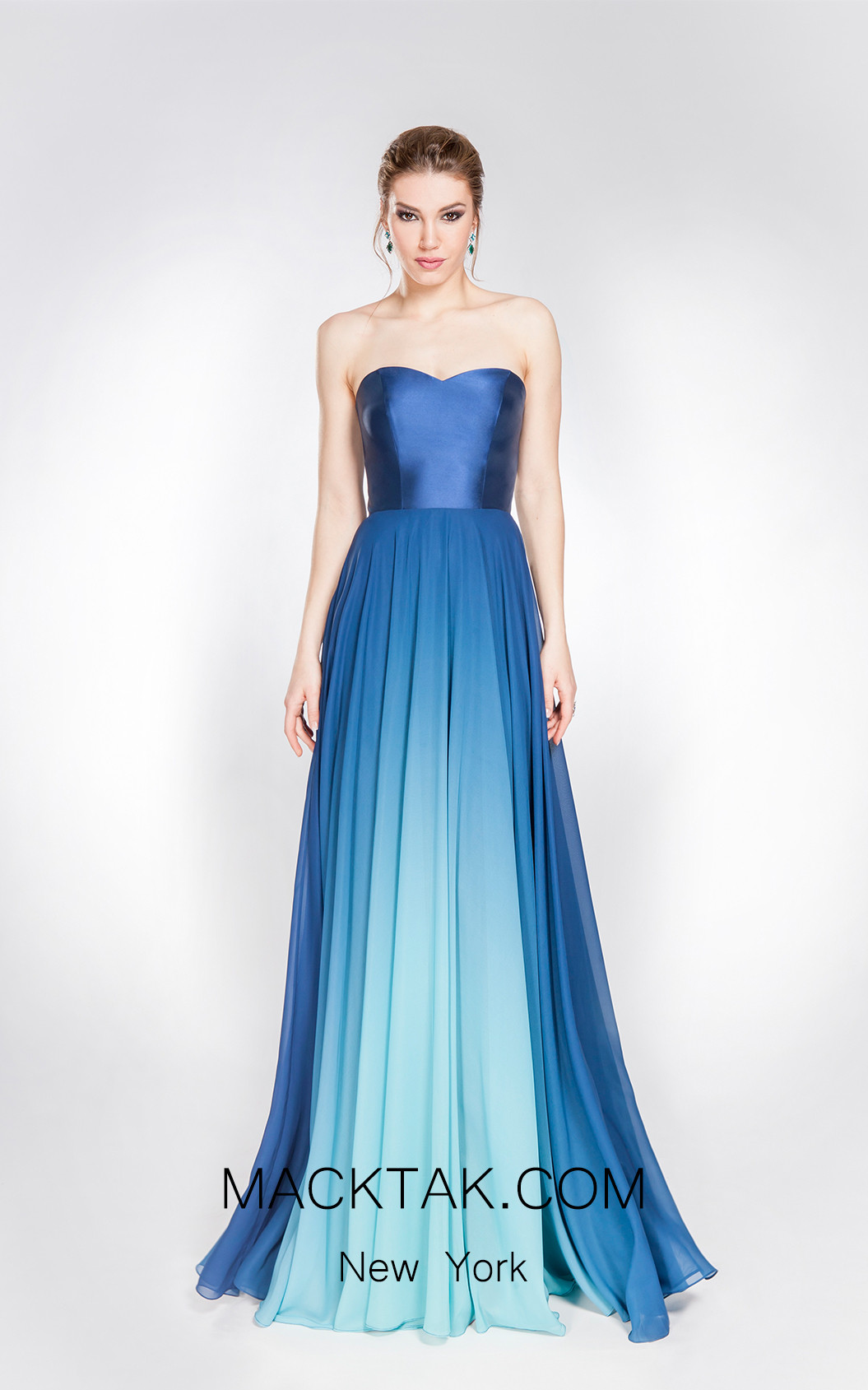 X & M Couture 49025 Front Evening Dress