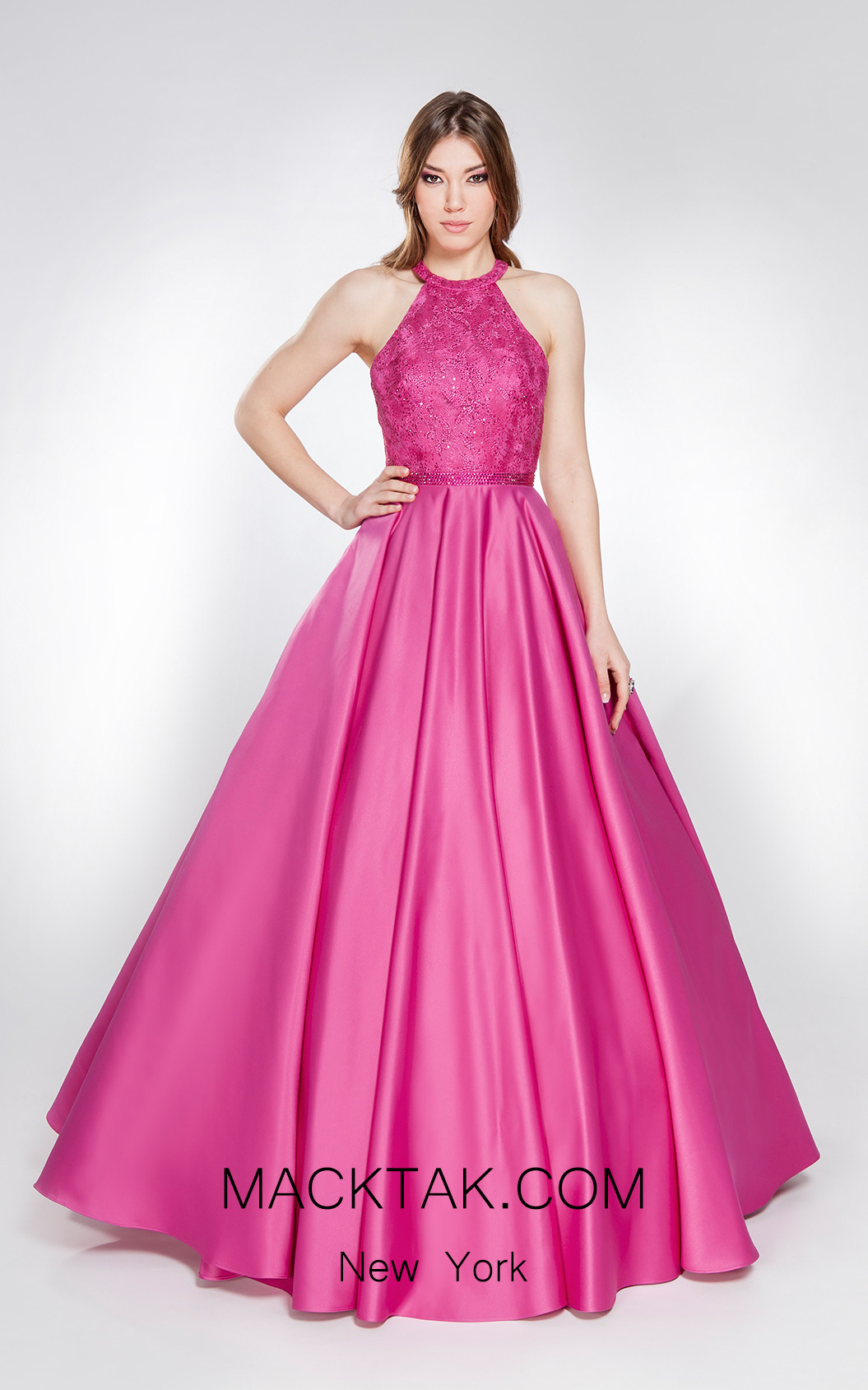 X & M Couture 49043 Front Evening Dress