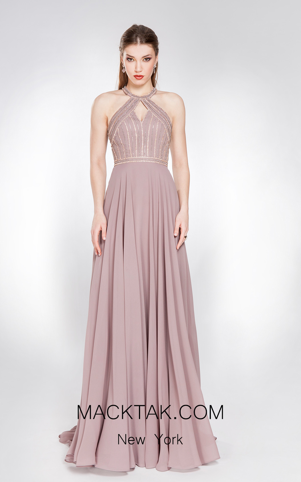 X & M Couture 49053 Front Evening Dress