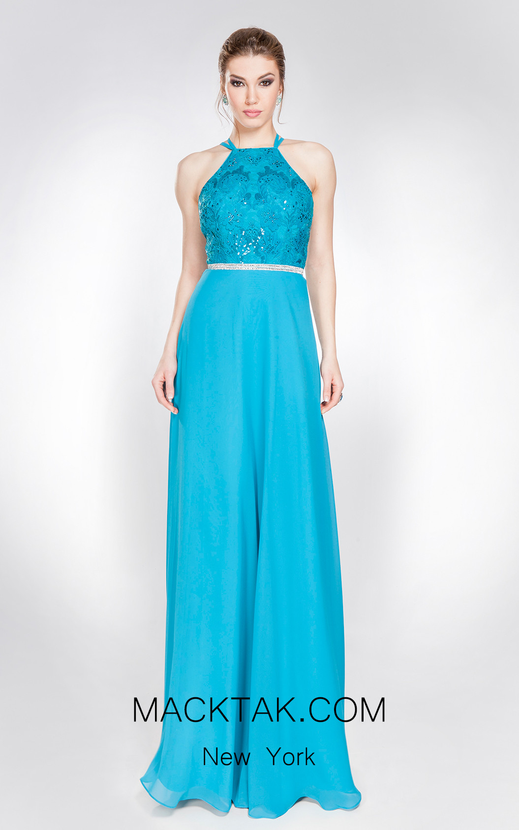 X & M Couture 49054 Front Evening Dress