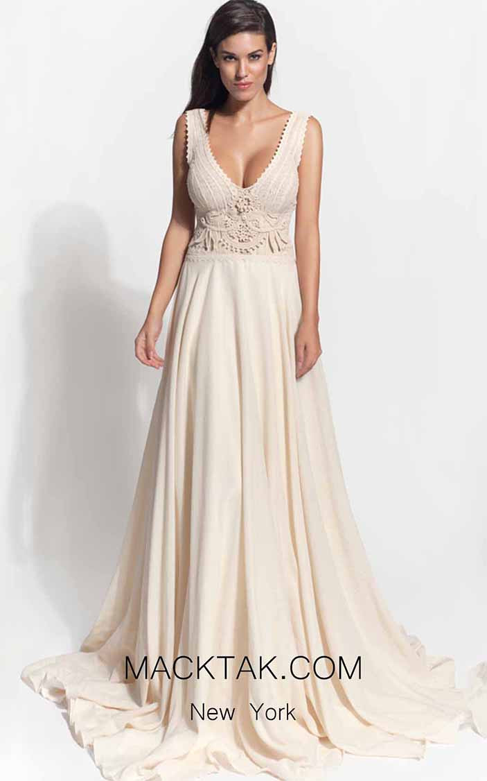 Zolotas Atelier Ambrosia Front Evening Dress