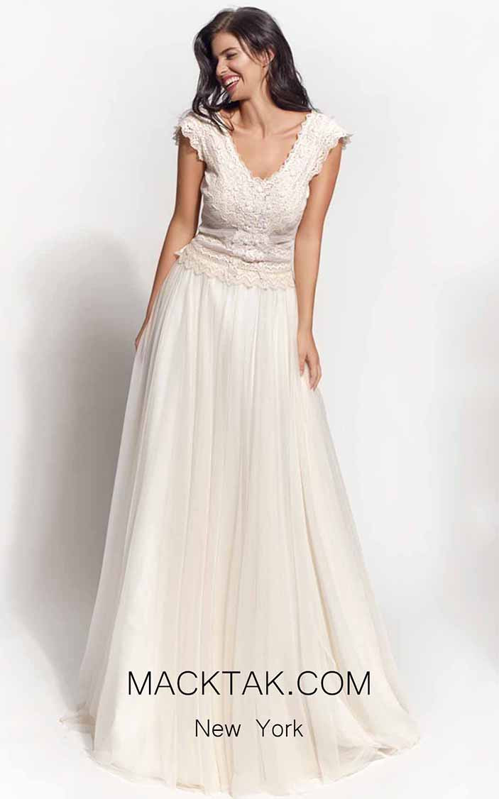 Zolotas Atelier Andromeda Front Evening Dress