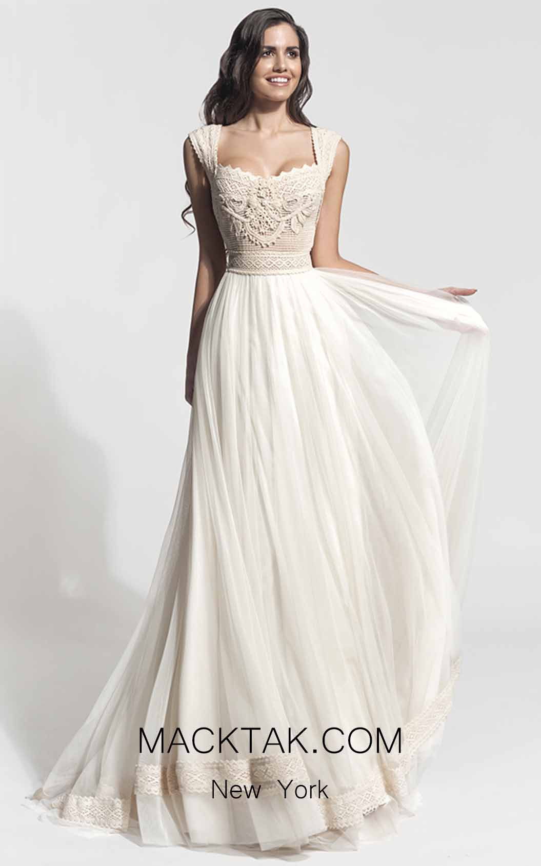 Zolotas Atelier Ijunia Front Evening Dress