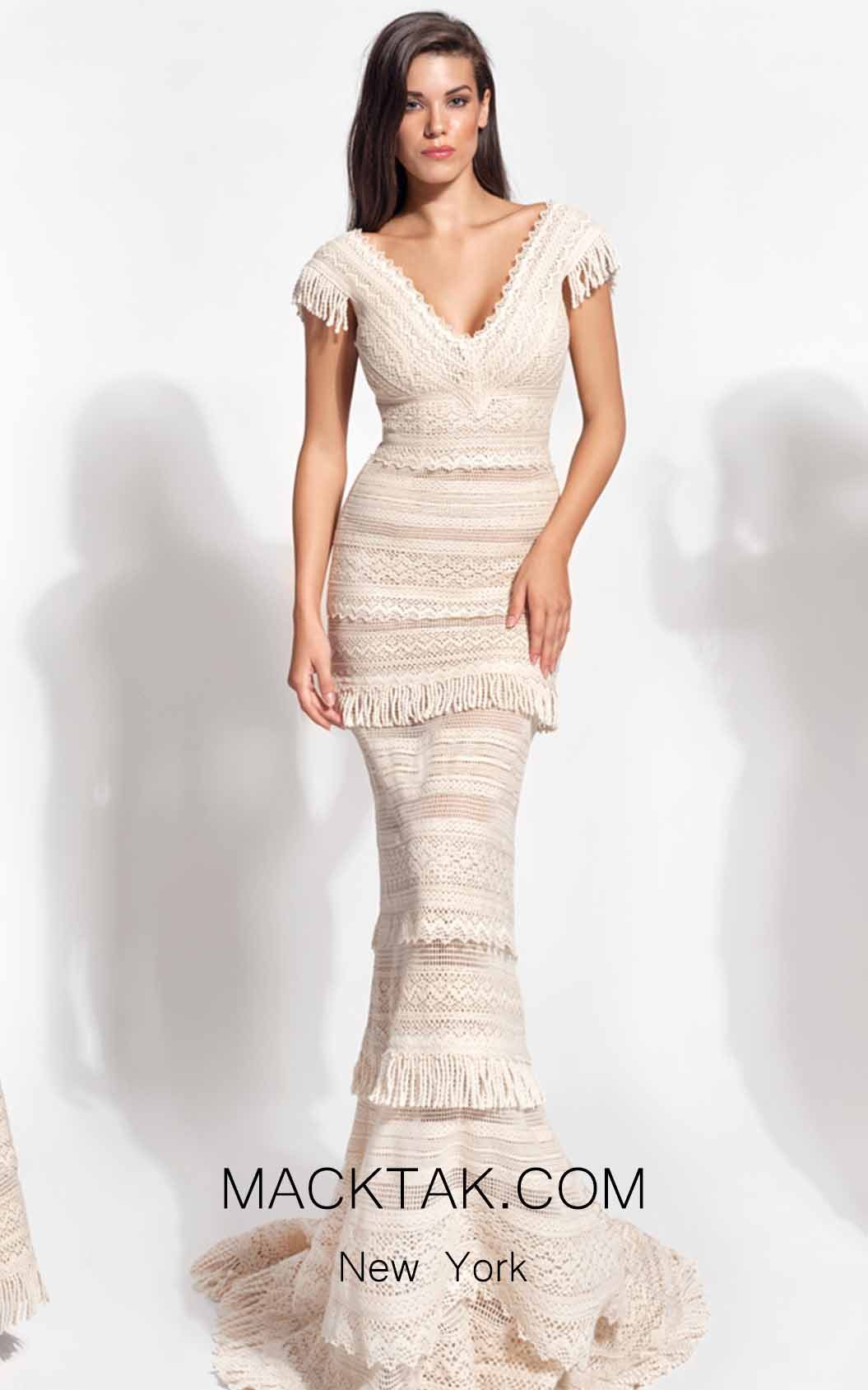 Zolotas Atelier Iliani Front Evening Dress