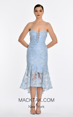 Thomassia Blue Front Dress