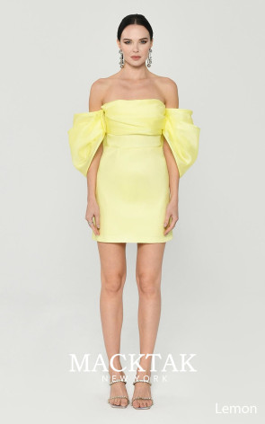 Alfa Beta B6070 Lemon Front Dress