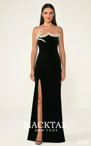 Alfa Beta B6838 Evening Dress Velvet Fabric