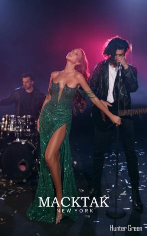 Bernadette Hunter Green Front Dress