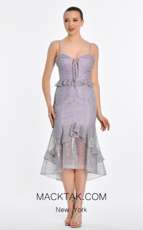 Danielle Lilac Front Dress