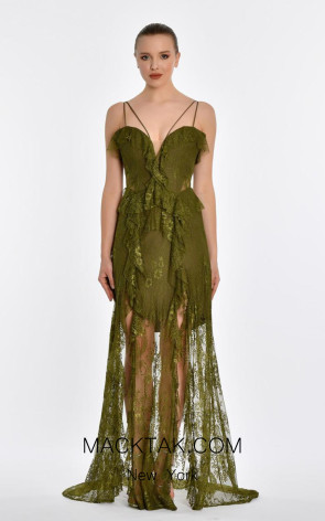 Elise Oil Front Dress