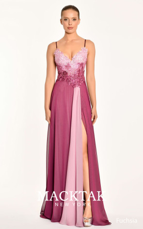 Eugénie Fuchsia Front Dress