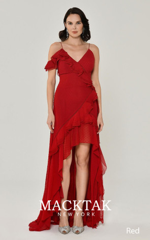 Félice Red Front Dress