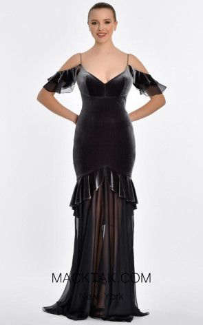 Francine Gray Front Dress