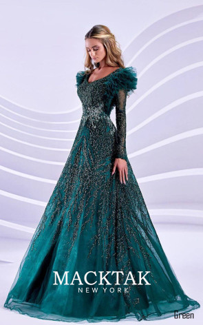 Giulia Green Front Dress