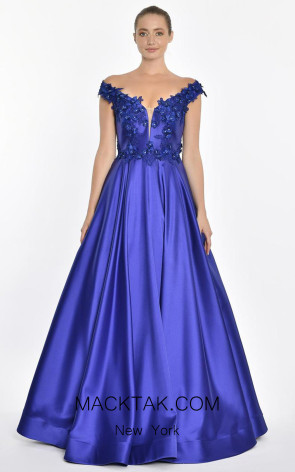 Joelene Purple Front Dress